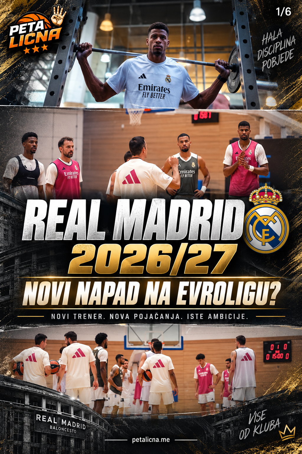 REAL MADRID MIJENJA LICE: Da li je novi projekat Pedra Martíneza kalibar za Final Four?