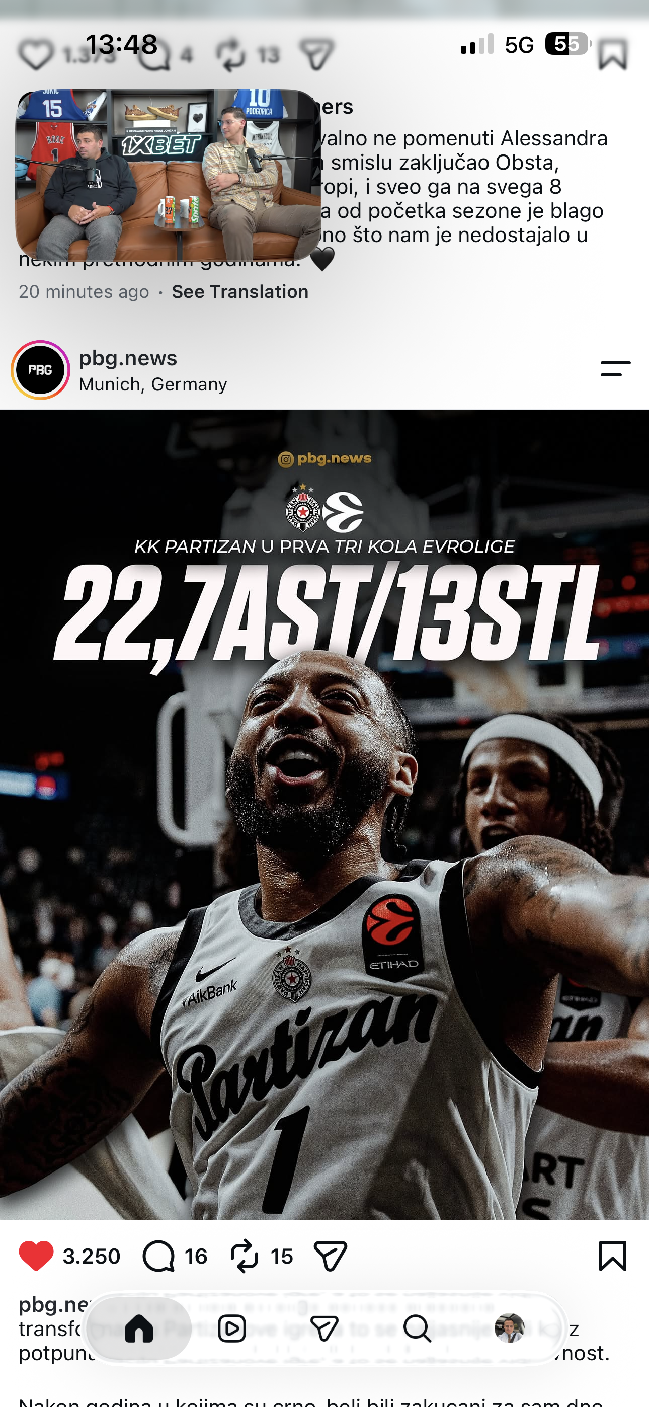 EVROLIGA POSLIJE TRI KOLA: PARTIZAN IZNENADIO, ZVEZDA SE JOŠ TRAŽI, REAL U PROBLEMU
